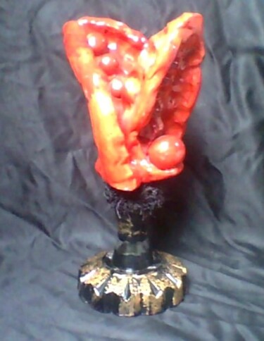 Скульптура под названием "semence de fleur" - Desire Lefebvre, Подлинное произведение искусства, Стекло