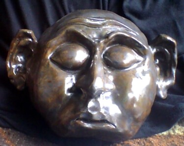 Sculpture intitulée "le dorment" par Desire Lefebvre, Œuvre d'art originale, Argile