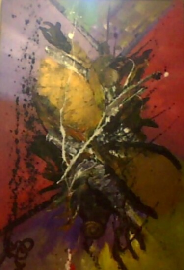 Painting titled "art dore" by Desire Lefebvre, Original Artwork, Acrylic
