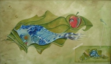 naturaleza muerta Pintura titulada "naturaleza muerta" por Luis Garcidueñas Castro, Obra de arte original, Oleo