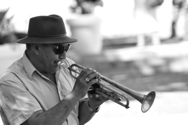 Photographie intitulée "trompettiste.jpeg" par Everclay, Œuvre d'art originale