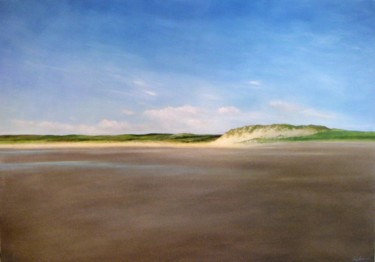 Painting titled "Dune" by Lydie Le Gléhuir, Original Artwork