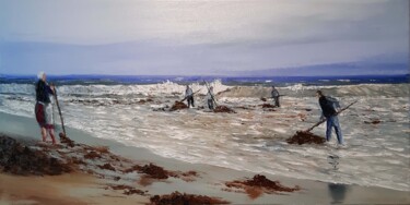 N°1952 80x40 Peinture intitulée "N°1952 80x40" par Legouez-Peintre, Œuvre d'art originale, Huile