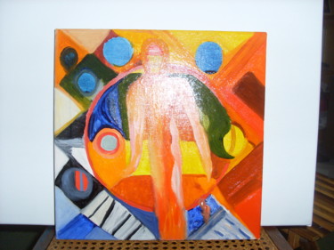 Painting titled "la voix pure" by Sylvie Le Kerneau, Original Artwork