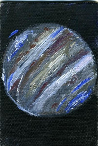 Картина под названием "Jupiter" - Lelia Sorokina, Подлинное произведение искусства, Масло