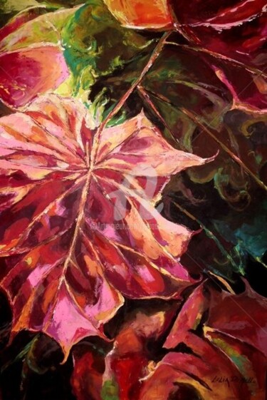 Painting titled "Autumn" by Lelia, Original Artwork