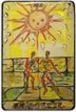 Peinture intitulée "le soleil" par Lem, Œuvre d'art originale