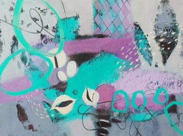Abstract composition 3 Картина под названием "Abstract compositio…" - Kateryna Lemesheva, Подлинное произведение искусства, Масло