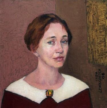 Painting titled "Elena" by Lubalem, Original Artwork, Oil