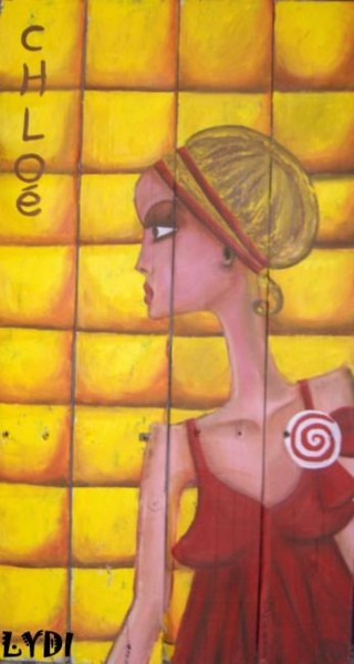 Peinture intitulée "CHLOé" par Lydi, Œuvre d'art originale
