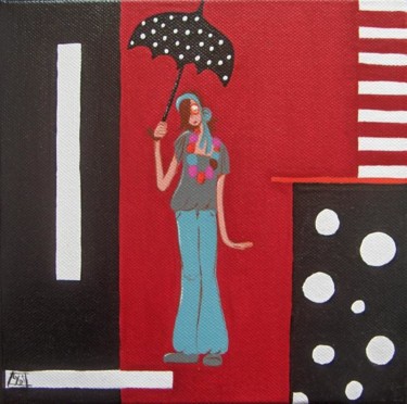 Painting titled "jeanne N°31" by Lydi, Original Artwork