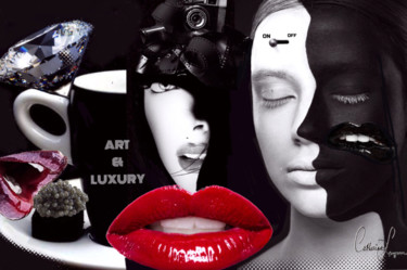 Arts numériques intitulée "Art&luxury .jpg" par Catherine Lempereur, Œuvre d'art originale