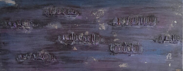 Pintura titulada "Serie "El cielo int…" por Len Reglero, Obra de arte original, Acrílico Montado en Bastidor de camilla de m…