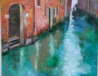 Painting titled "Venice 1" by Lena Bregeon, Original Artwork
