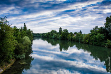 Photographie intitulée "Au bord de l'Oise" par Léna Constantin, Œuvre d'art originale