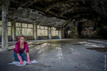 Photographie intitulée "Immaculée" par Léna Constantin, Œuvre d'art originale