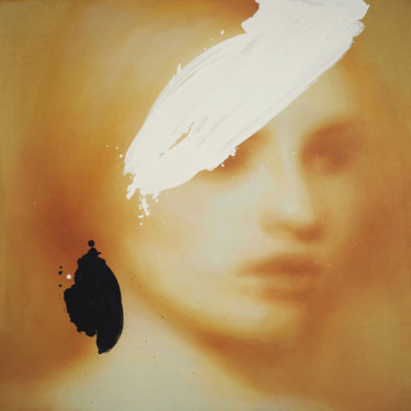 Картина под названием "Illusions#8" - Lena Krashevka, Подлинное произведение искусства, Масло Установлен на Деревянная рама…