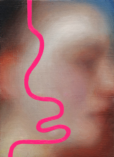 Картина под названием "Illusion#11" - Lena Krashevka, Подлинное произведение искусства, Масло