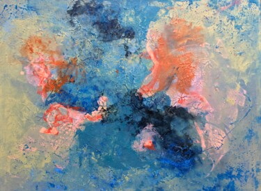 Картина под названием "Композиция 325" - Елена Надточиева, Подлинное произведение искусства, Акрил