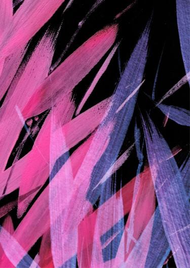 Collages intitolato "Flash bamboo #1" da Lena Oma, Opera d'arte originale, Collage digitale