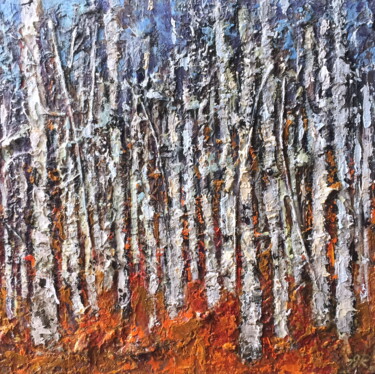 Malarstwo zatytułowany „Breath Of Autumn” autorstwa Lena Ru, Oryginalna praca, Akryl