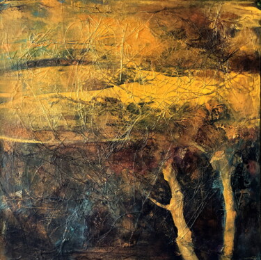Картина под названием "Connections Between…" - Lena Ru, Подлинное произведение искусства, Акрил