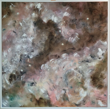 Картина под названием "Pure Souls" - Lena Applebaum, Подлинное произведение искусства, Масло Установлен на Деревянная рама д…