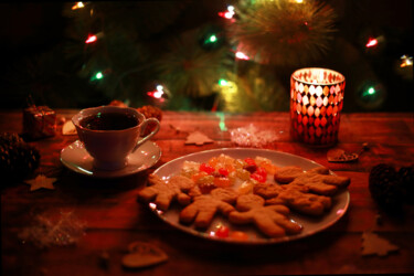 Fotografie mit dem Titel "Christmas treat in…" von Helen Dan, Original-Kunstwerk, Digitale Fotografie