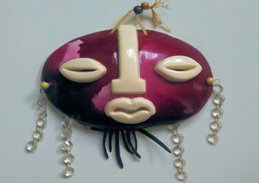 Sculpture titled "Botondi" by Lenda Bavedila, Original Artwork, Clay