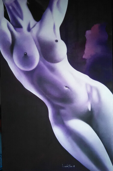 Peinture intitulée "Vénus2019" par Lenda Bavedila, Œuvre d'art originale, Huile