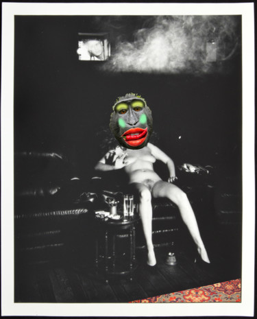 Collages intitulée "43 / "To be naked t…" par Leni Smoragdova, Œuvre d'art originale, Travail numérique 2D