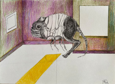 Zeichnungen mit dem Titel "4ofsdgsdfhh \ room…" von Leni Smoragdova, Original-Kunstwerk, Bleistift