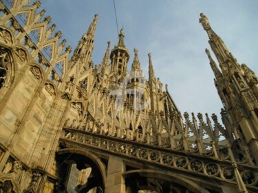 Photographie intitulée "Milano Duomo Colour" par Lenka Graner, Œuvre d'art originale