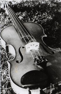 Fotografia intitolato "Violin" da Lenka Graner, Opera d'arte originale