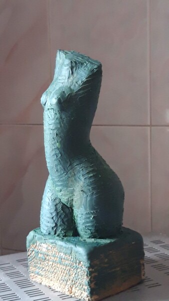 Sculpture titled "torse 6" by Leo Adam (Leonid Shatsylo), Original Artwork, Clay