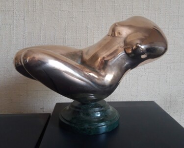 Sculpture titled ""River"" by Leo Adam (Leonid Shatsylo), Original Artwork, Bronze