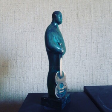 Sculpture titled "Nostalgia" by Leo Adam (Leonid Shatsylo), Original Artwork, Bronze