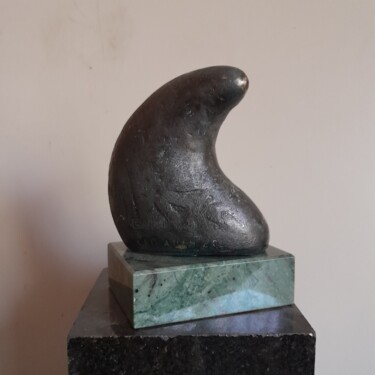 Sculpture titled "Sorrow" by Leo Adam (Leonid Shatsylo), Original Artwork, Bronze