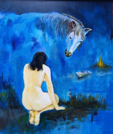 Painting titled "The dreams of a Chi…" by Leo,Keihung Yip, Original Artwork, Oil
