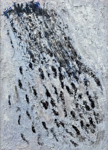 Malerei mit dem Titel "Rare Earth III" von Leo Klootwijk, Original-Kunstwerk, Öl