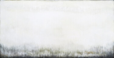 绘画 标题为“White Grey Abstract…” 由Leon Grossmann, 原创艺术品, 丙烯
