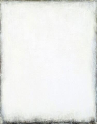 Peinture intitulée "White Abstract Pain…" par Leon Grossmann, Œuvre d'art originale, Acrylique