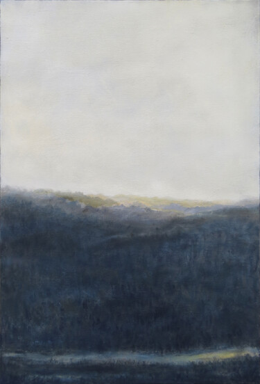 Pittura intitolato "Parkway in Nebula.…" da Leon Grossmann, Opera d'arte originale, Acrilico