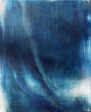 Peinture intitulée "Sea Abstract Painti…" par Leon Grossmann, Œuvre d'art originale, Acrylique