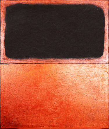 Картина под названием "I missed Rothko. Bl…" - Leon Grossmann, Подлинное произведение искусства, Акрил
