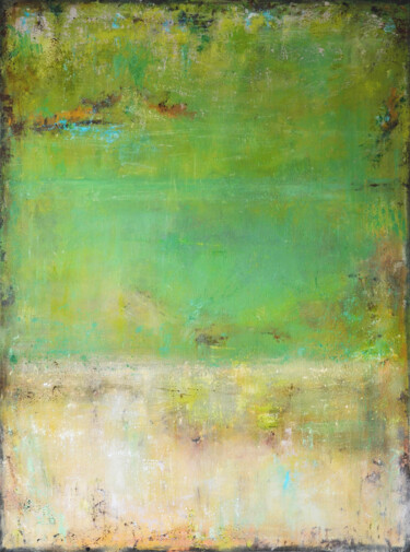 Pittura intitolato "Spring time. Abstra…" da Leon Grossmann, Opera d'arte originale, Acrilico