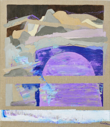 Картина под названием "Homage to Rothko. P…" - Leon Grossmann, Подлинное произведение искусства, Акрил