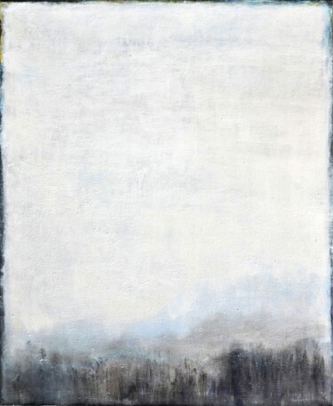 Malerei mit dem Titel "Meditation on Mount…" von Leon Grossmann, Original-Kunstwerk, Acryl