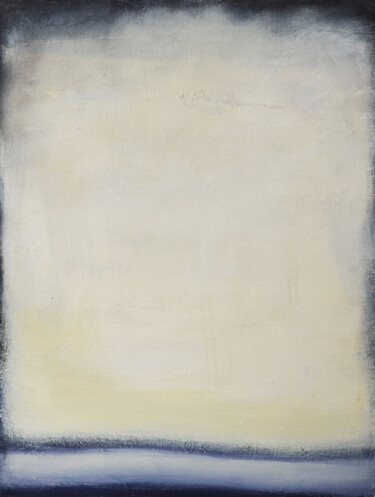 Pittura intitolato "Beige Grey Abstract…" da Leon Grossmann, Opera d'arte originale, Acrilico