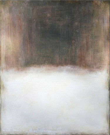 Painting titled "Evening Light, Abst…" by Leon Grossmann, Original Artwork, Acrylic